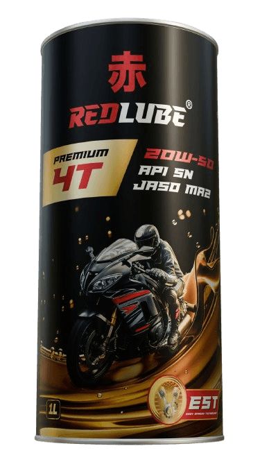 RED LUBE PREMIUM 4T 20W-50 (API SN, JASO MA2)