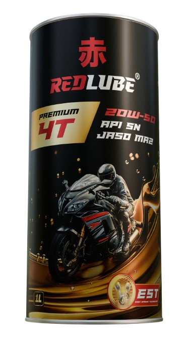 RED LUBE PREMIUM 4T 20W-50 (API SN, JASO MA2)